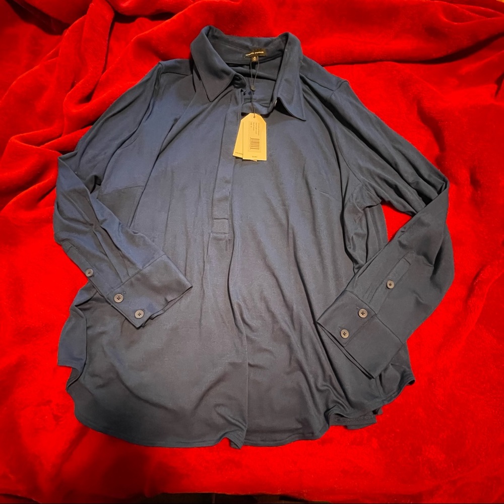 Universal Standard knit Elbe shirt size M